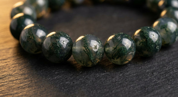 Moss Green Agate