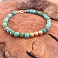 The Wayfinder — Australian Chrysoprase Men's Bracelet