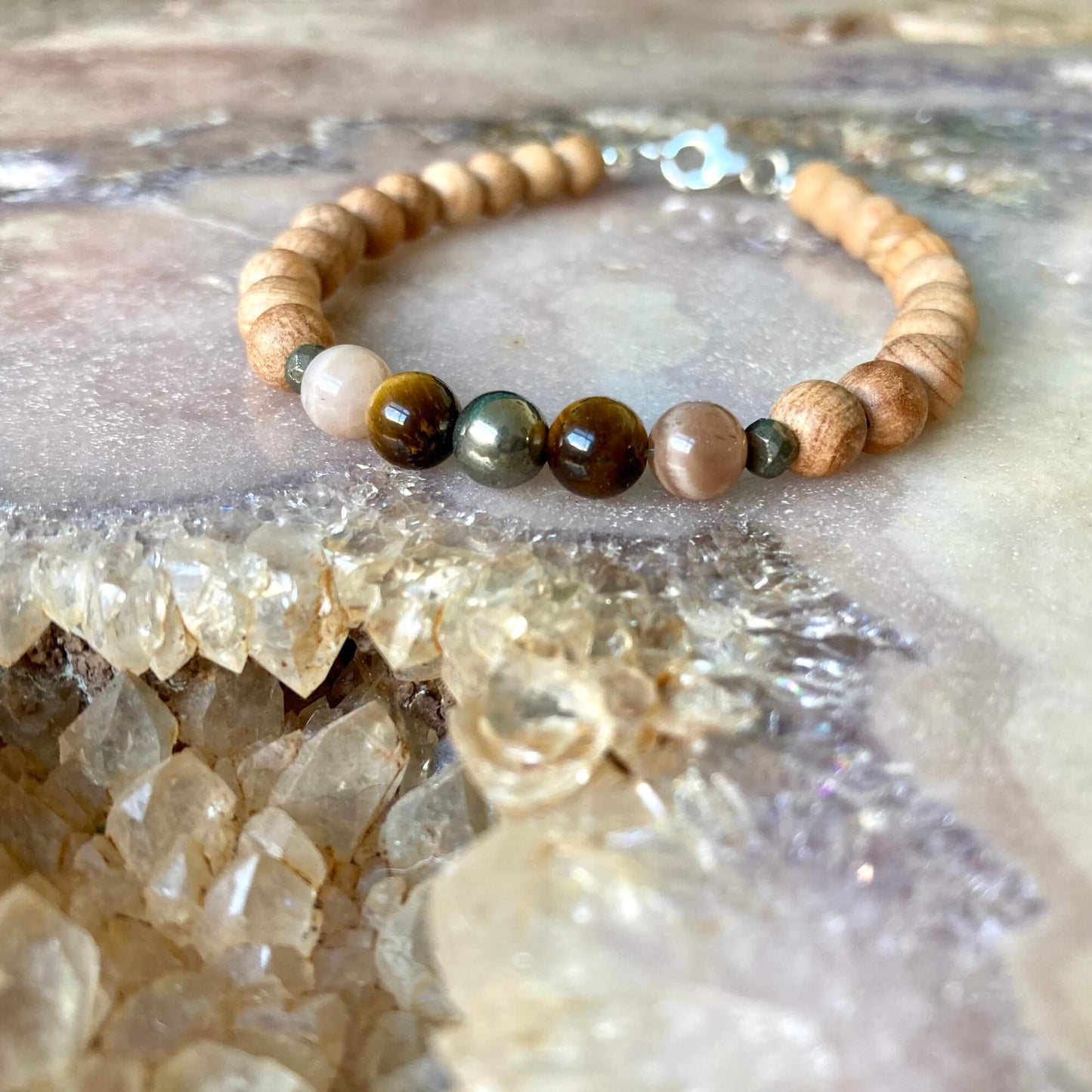 Leo mens Zodiac healing Bracelet