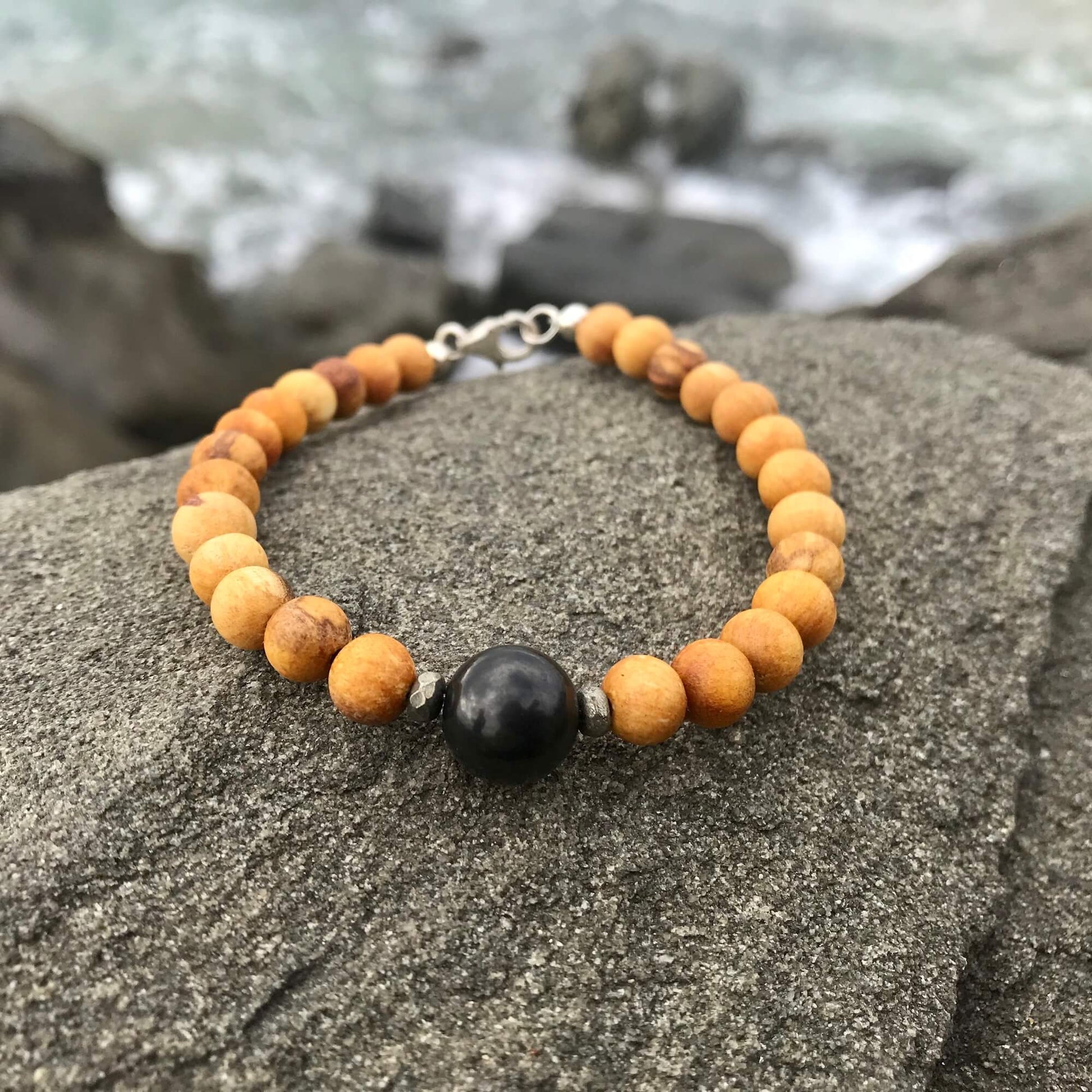 Palo Santo & Shungite Bracelet